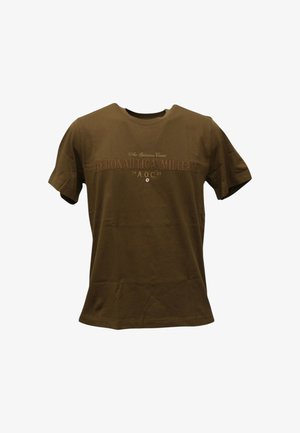 AERONAUTICA MILITARE, T-SHIRT - T-shirt con stampa - marrone