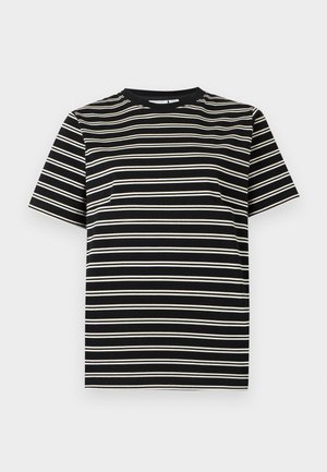 Noisy May, NMEMBER S/S T-SHIRT JRS NOOS - Μπλουζάκι με στάμπα - black/white