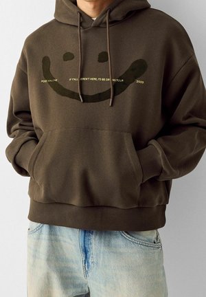 Kapuzenpullover - brown