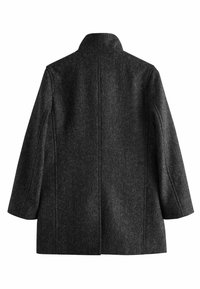 Next Pitkä takki - mottled dark grey