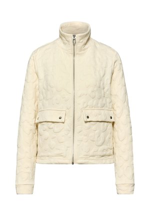 Sudadera con cremallera - beige