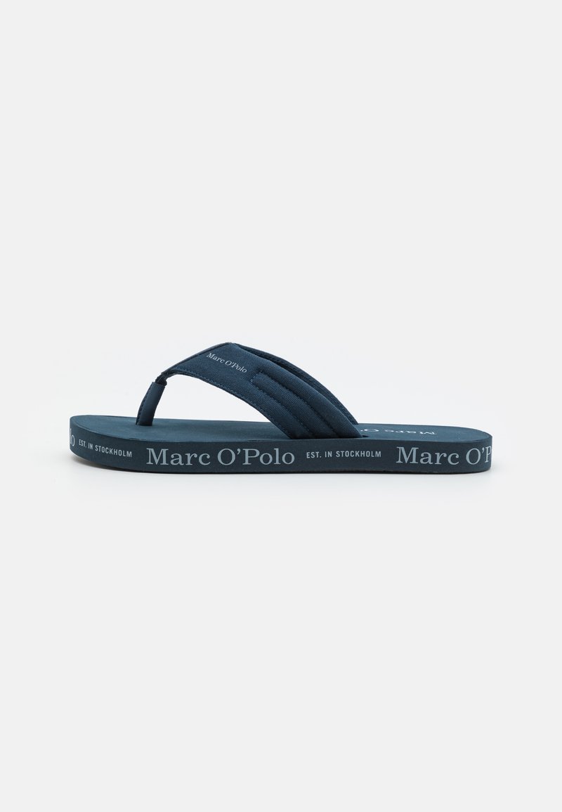 Herren Sandalen | Marc O'Polo Pantolette flach navy/dunkelblau - HY29971 Herren Sandalen | Marc O'Polo Pantolette flach navy/dunkelblau - HY29971