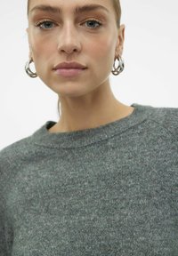 Vero Moda VMFILUCA O-NECK NOOS - Trui - balsam green