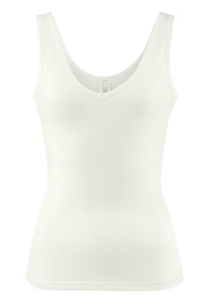 TANK V-NECK  - Unterhemd/-shirt - naturweiss