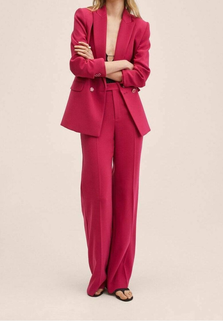 Mango Manteau court - pink
