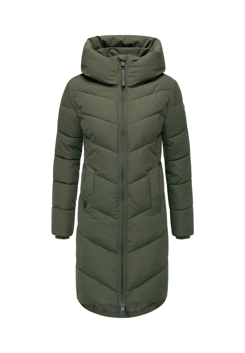 Ragwear STEPP NATALIN - Vinterkåpe / -frakk - dark olive/oliven ...