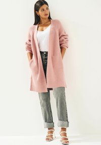 Next LONGLINE EDGE TO EDGE - Kardigán - blush pink