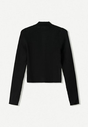 Bershka Kardigán - black