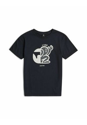 G-STAR BOYS BASE T-SHIRT - T-Shirt print - salute