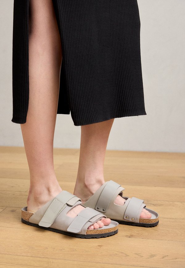 UJI W LENA HS/LENB NARROW - Sandals - stone coin3