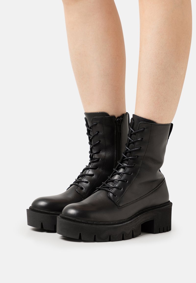 zign lace up ankle boots