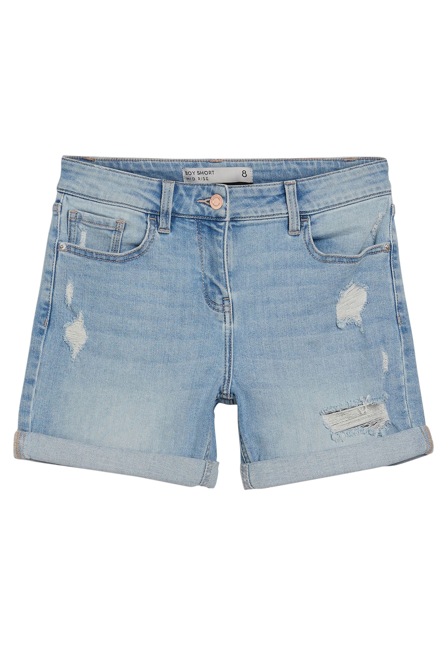 basic denim shorts