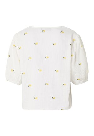 Estelou, LEMON  - Cardigan - white butter yellow