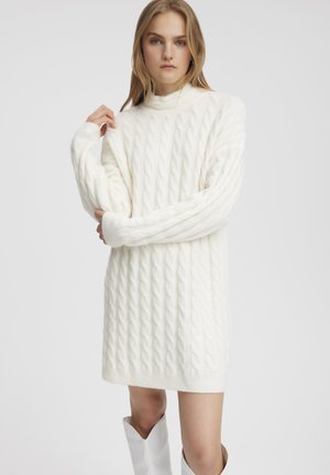 ALPHAGZ CABLE SHORT - Jumper dress - ivory