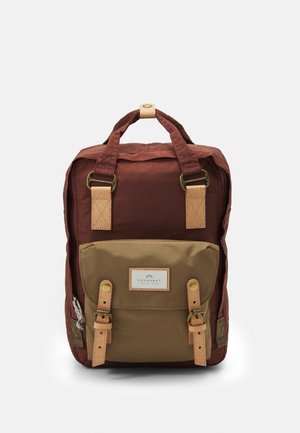 MACAROON JUNGLE SERIES BACKPACK UNISEX - Reppu - maroon/khaki