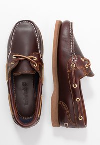 CLASSIC BOAT 2 EYE - Chaussures bateau - burgundy