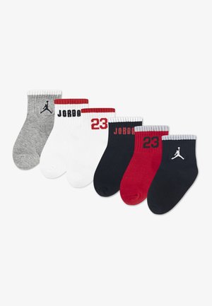 LEGACY ANKLE UNISEX 6 PACK - Chaussettes de sport - gym red