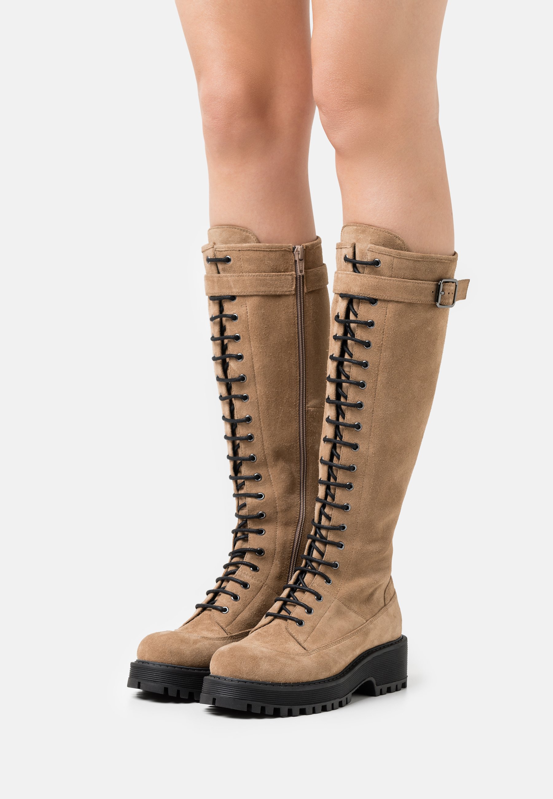 Bruno Premi Botas con cordones - faggio/tierra - Zalando.es