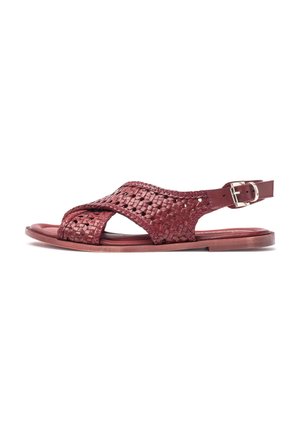 Yokono FLAT - Sandals - burgundy