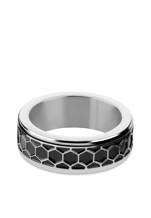 SEIZMONT ENTHUMEMA - Ring - steel black silver