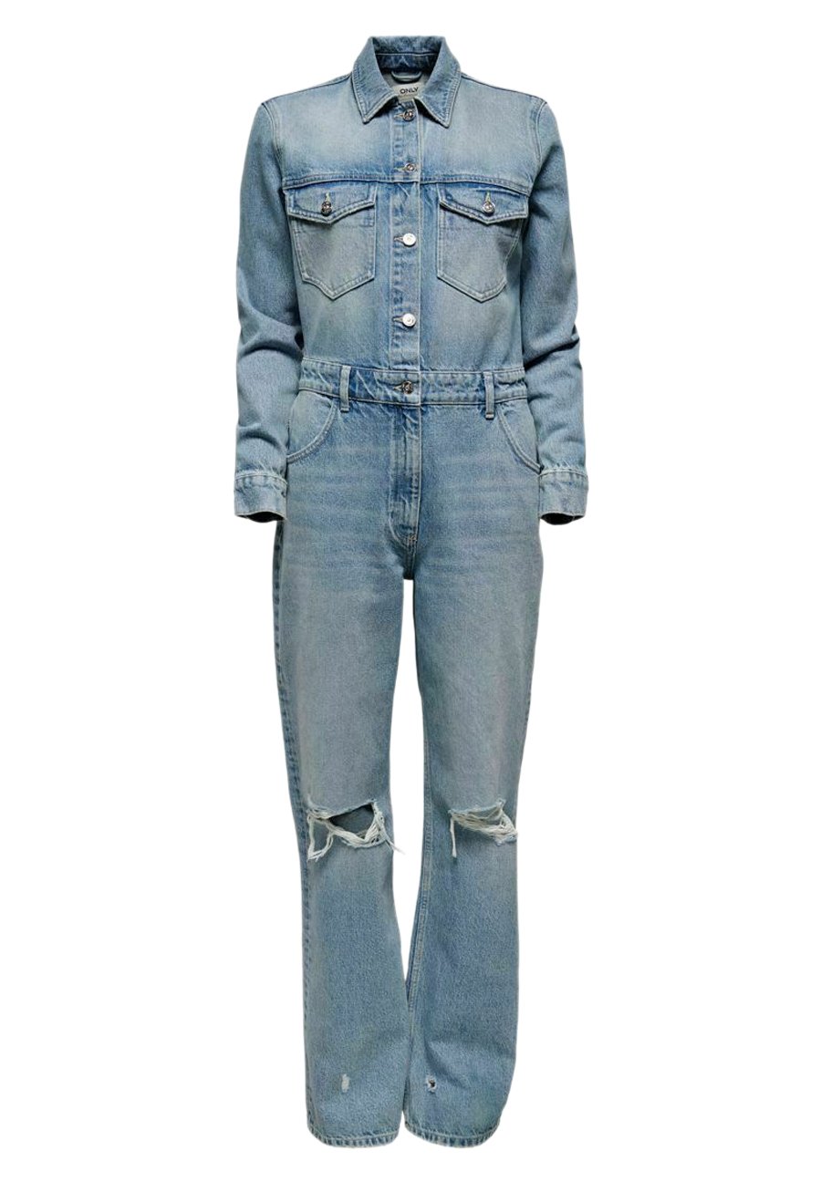 Only jumpsuit denim Clearance