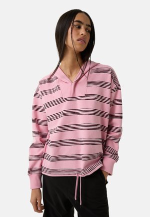 DILIA - Kapuzenpullover - rosa schwarz