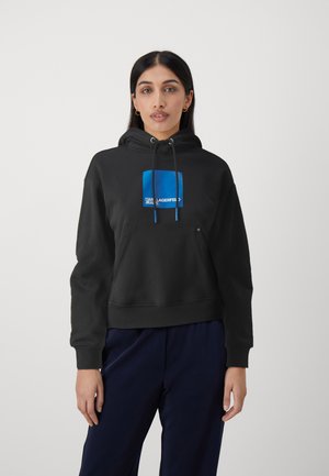 Karl Lagerfeld Jeans BOX LOGO - Sportinis megztinis - black