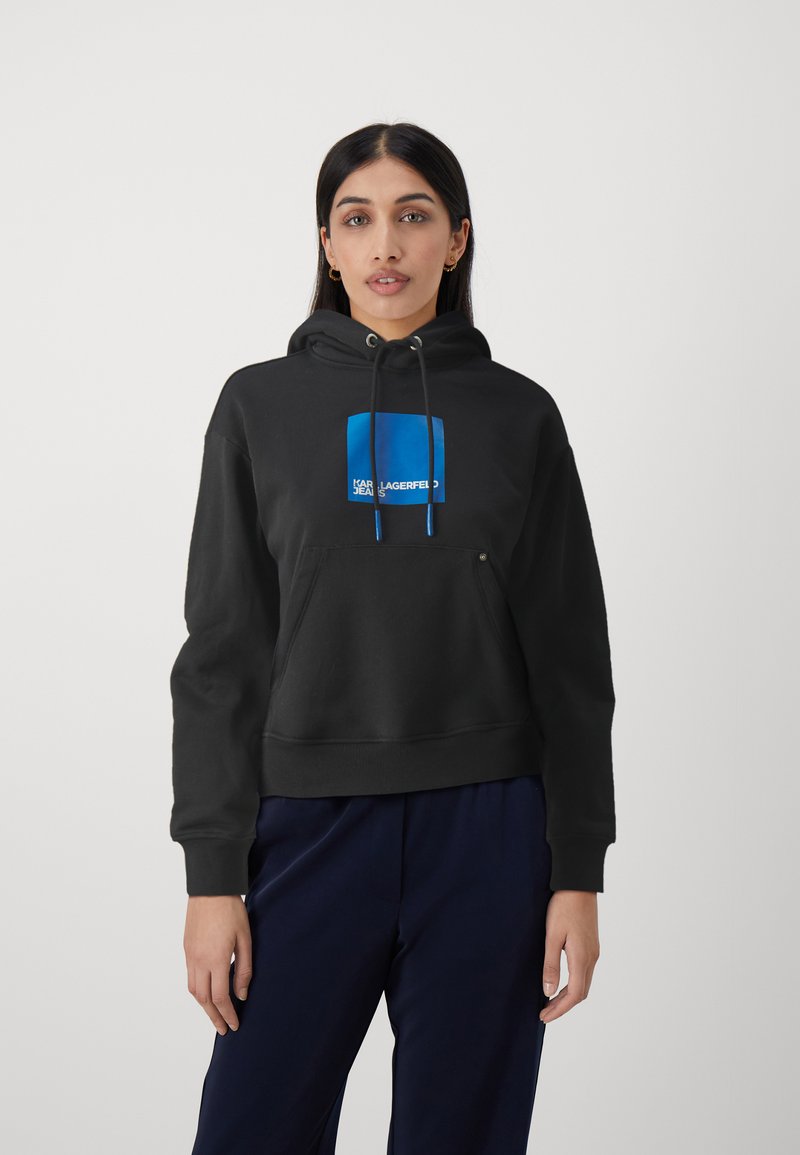 Karl Lagerfeld Jeans BOX LOGO - Mikina - black