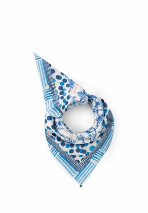 DREIECK AUS MIT PARIS-MOTIVEN - Tuch - blau