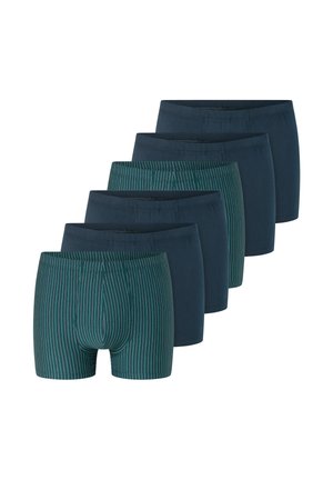 95/5 ESSENTIALS - COTTON - 6ER PACK SHORT - Boxers - dunkelblau/türkis