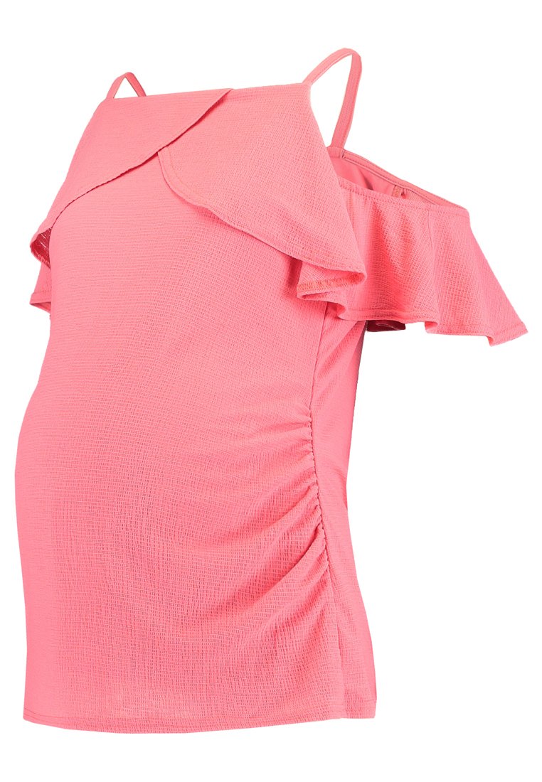 Dorothy Perkins Maternity T-shirt print donkerroze