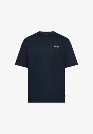 Signal, FABSI BACKPRINT TEE - T-shirts print - deep marine