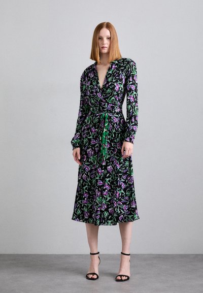 Diane von Furstenberg PHOENIX REVERSIBLE DRESS - Denní šaty - green