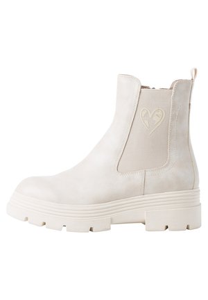 Marco Tozzi Plateaustiefelette - ivory