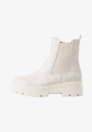 Marco Tozzi Plateaustiefelette - ivory