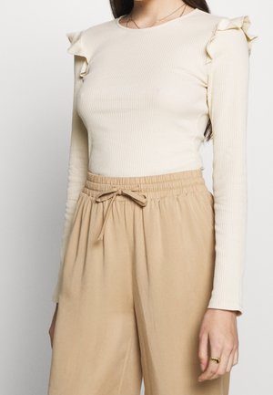 T-shirt à manches longues - beige