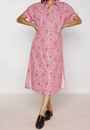 Blusenkleid - pink