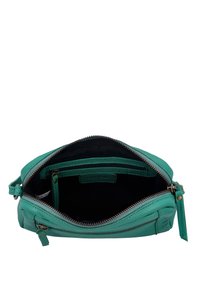 Gusti Leder DOMINIC - Umhängetasche - blaugrün