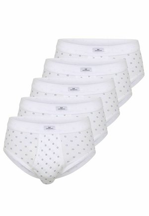 Götzburg 5 PACK KOMFORTB - Slip - weiß hell allover