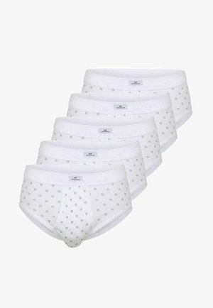 Götzburg 5 PACK KOMFORTB - Briefs - weiß hell allover