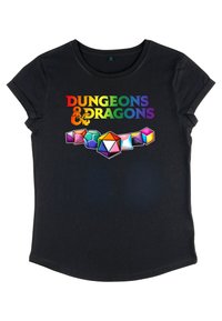 Henry Tiger DUNGEONS & DRAGONS PRIDE DICE - T-shirt z nadrukiem