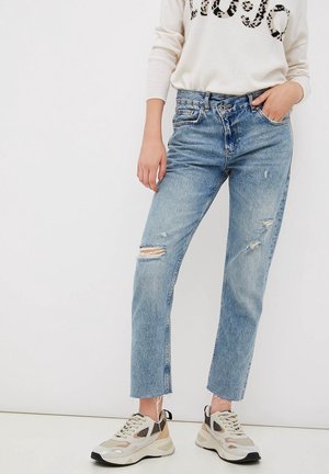 Jean droit - blue denim