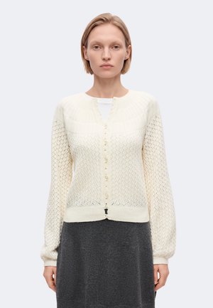 GAP, CASHSOFT CARDI - Жилетка - ivory frost