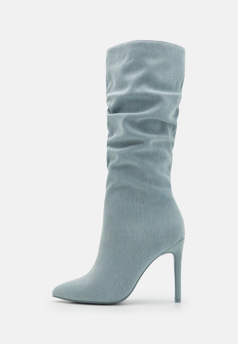 Even&Odd Korolliset saappaat - blue denim