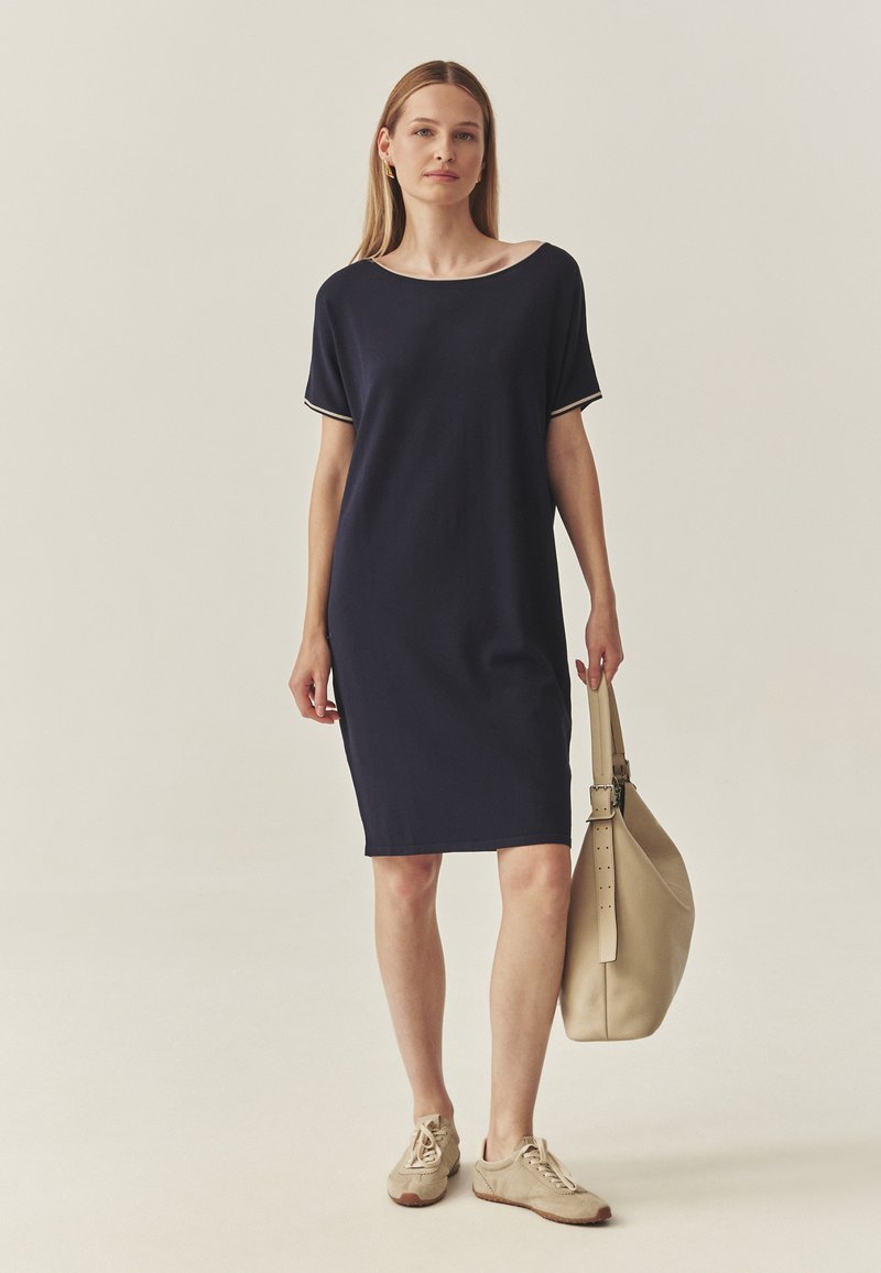 TATUUM ESTINA - Jersey dress - navy/dark blue - Zalando.ie