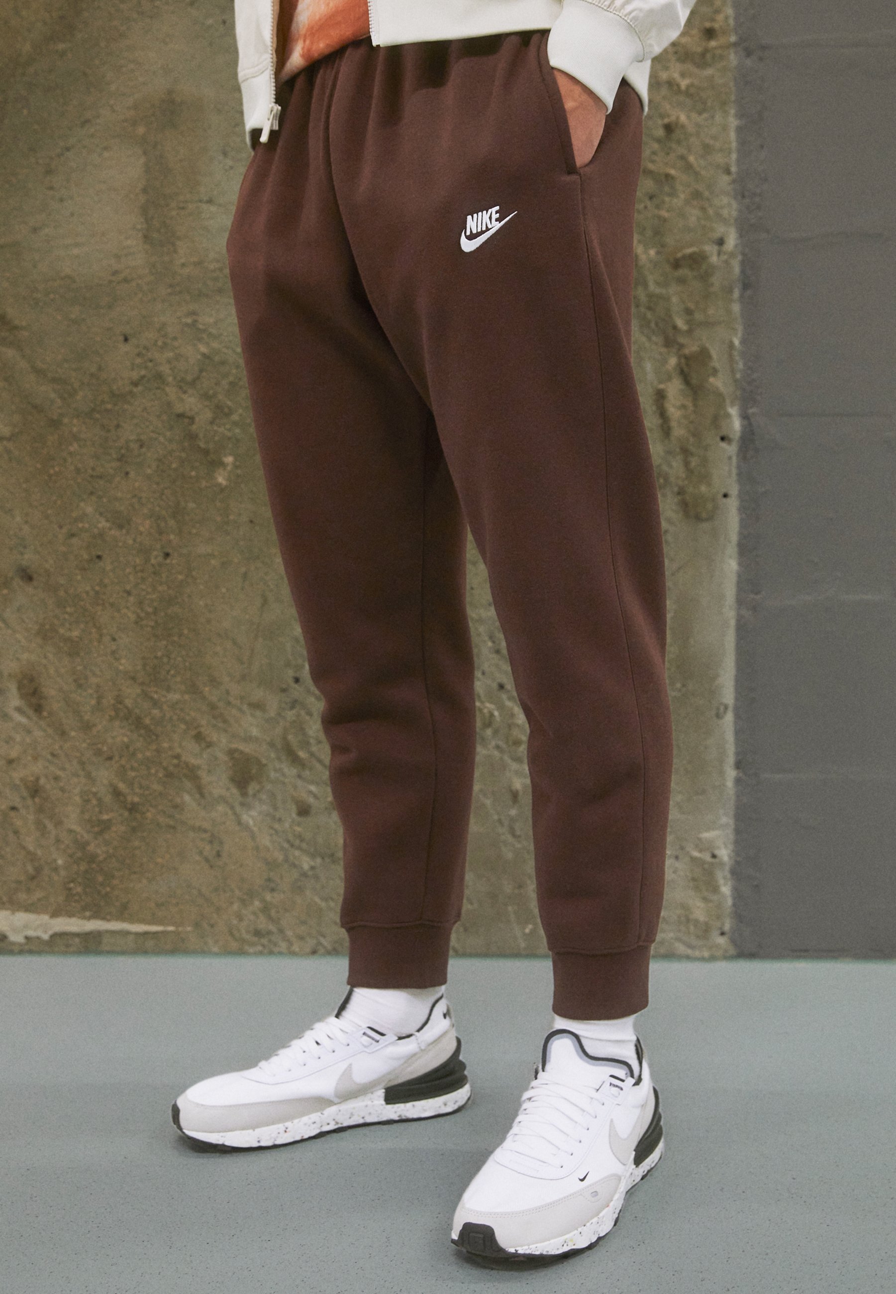 earth brown nike tracksuit