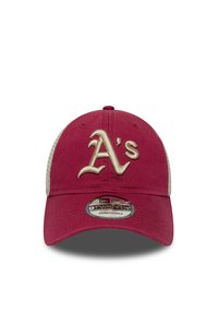 New Era - 9TWENTY TRUCKER UNISEX - Caps - dark red Miniaturebillede 1