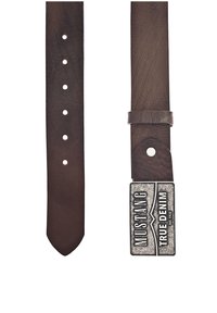 Mustang Gürtel - dunkelbraun