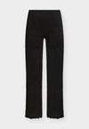 RWFIONA MW LACE TROUSERS - Παντελόνι - black