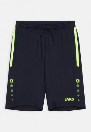 JAKO ALLROUND UNISEX - Short de sport - marine/neongelb